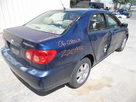 2006 TOYOTA COROLLA LE BLUE 1.8 AT Z20992